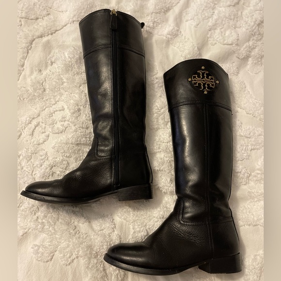 Tory Burch Kiernan Riding Boots 6.5 - Picture 1 of 5